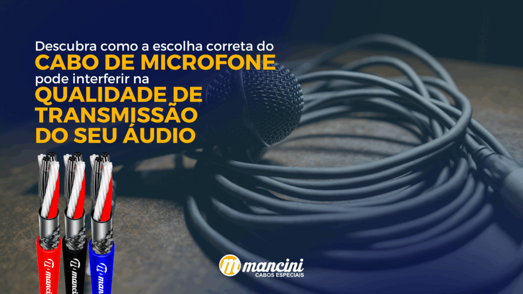 Cabo de microfone Mancini